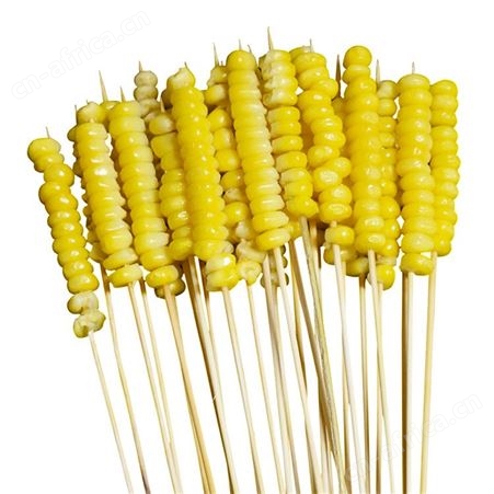 玉米粒小串 炸串半成品批发 速冻玉米粒小吃食材供应