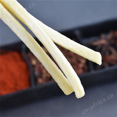 蓝盾细薯条 油炸冻品批发 西餐厅薯条 冷冻速冻直薯