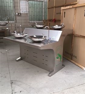 园林净化水直饮水台游客用户外饮水台四盘饮水设备