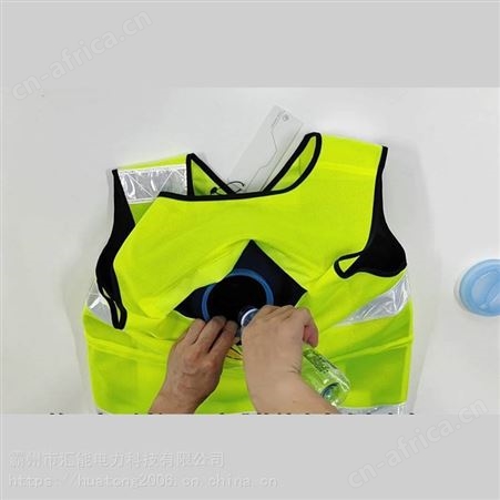 夏季施工水循环降温服消防智能仿生制冷马甲高温作业防暑降温马甲
