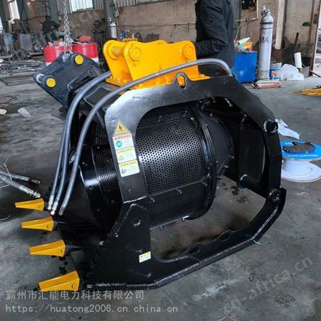 汇能建筑沙场液压滚筒筛滚筒式河道筛石挖斗液压驱动挖机滚筒筛