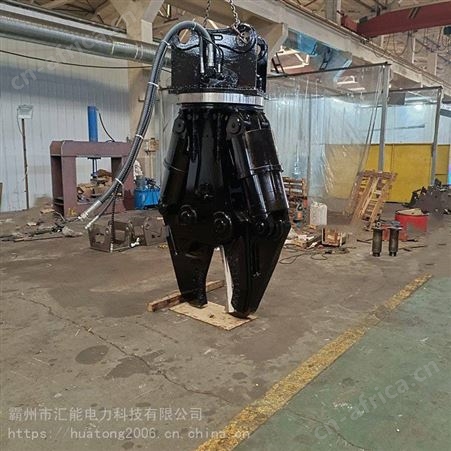 汇能报废车拆除用双缸液压剪混泥土建筑破碎剪大型拆解前端属具
