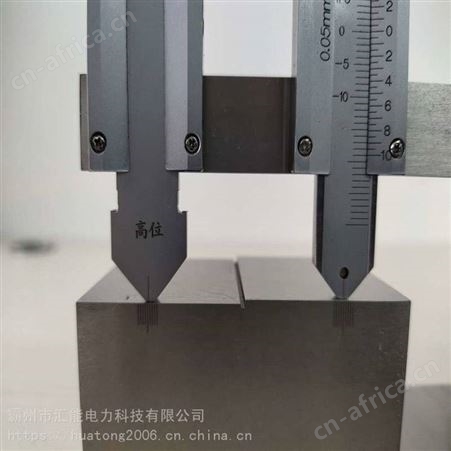 铁路检测设备 LJ-ZC-B辙叉磨耗测量尺 可调式辙叉心垂直磨损仪汇能