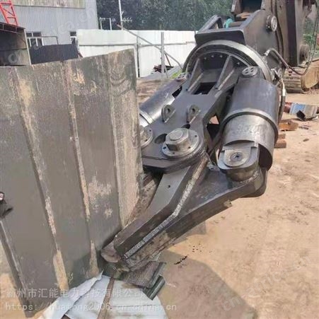 汇能报废车拆除用双缸液压剪混泥土建筑破碎剪大型拆解前端属具