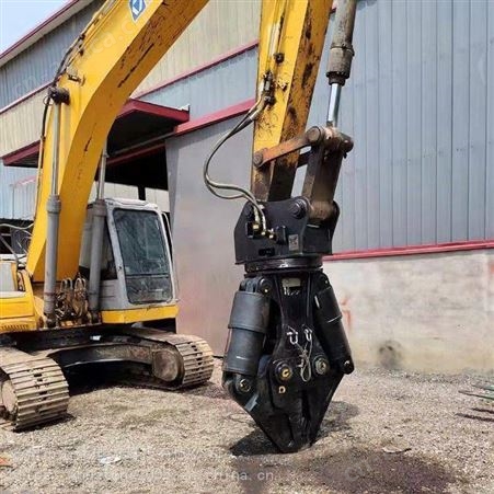 汇能报废车拆除用双缸液压剪混泥土建筑破碎剪大型拆解前端属具