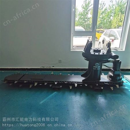 铁路施工道砟清理机360度可旋转式道砟清筛机多功能道路清理装置