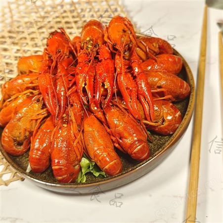 鄱阳湖麻辣小龙虾餐厅夜宵档熟食麻辣蒜香龙虾速冻中号4-6钱7