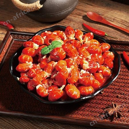 麻辣小龙虾尾蒜香味冷冻生鲜加热即食熟食盒装商用大号虾球龙虾尾