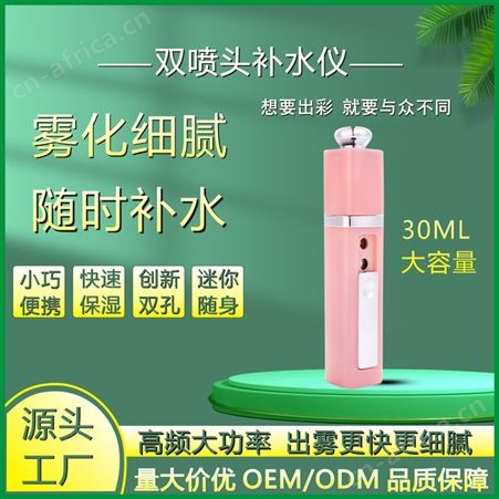 L11家用BS纳米双喷头补水器脸部保湿出雾量大质量有保障