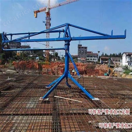 电动布料机 施工半径可调制 水泥沙浆建筑 厂家直供 瑞鑫达