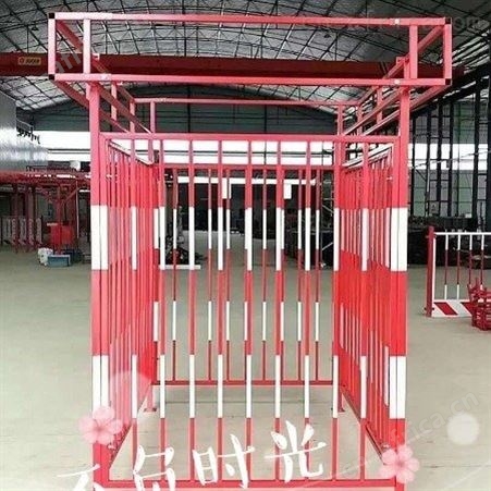 超铖  厂家定做工地配电箱防护棚 定型化电箱防护栏杆一二级配电防护