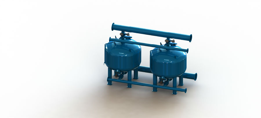 浅层砂过滤器(并联2)